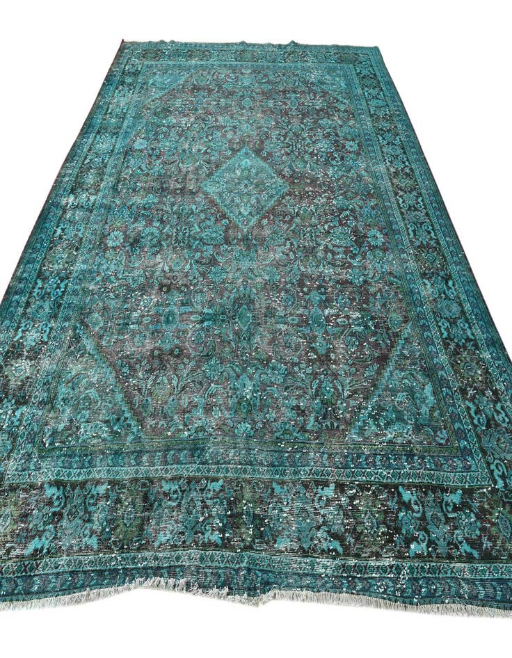 Detail image of  9' 9 x 12' 9  Hand Knotted Ultra Vintage Persian Wool Rug