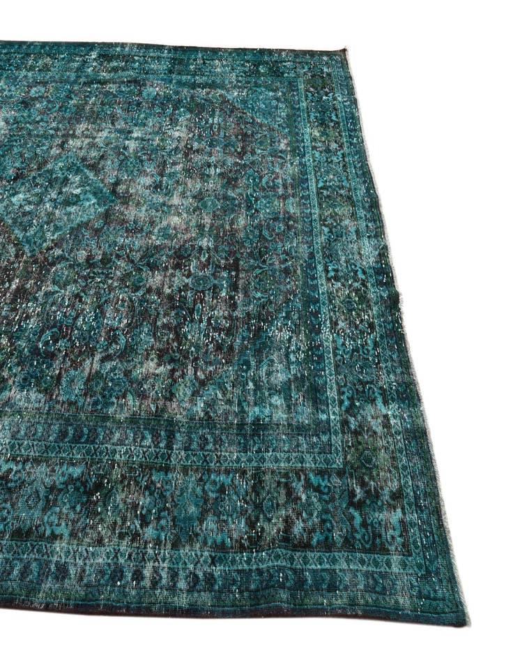 Detail image of  9' 9 x 12' 9  Hand Knotted Ultra Vintage Persian Wool Rug