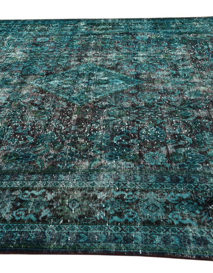 Detail image of  9' 9 x 12' 9  Hand Knotted Ultra Vintage Persian Wool Rug