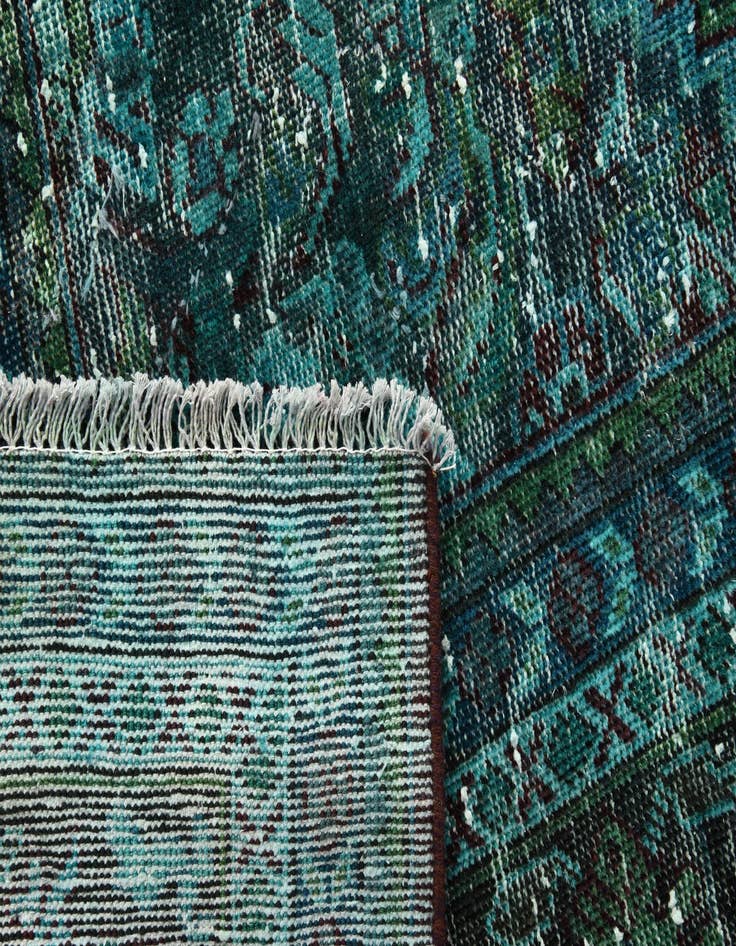 Detail image of  9' 9 x 12' 9  Hand Knotted Ultra Vintage Persian Wool Rug