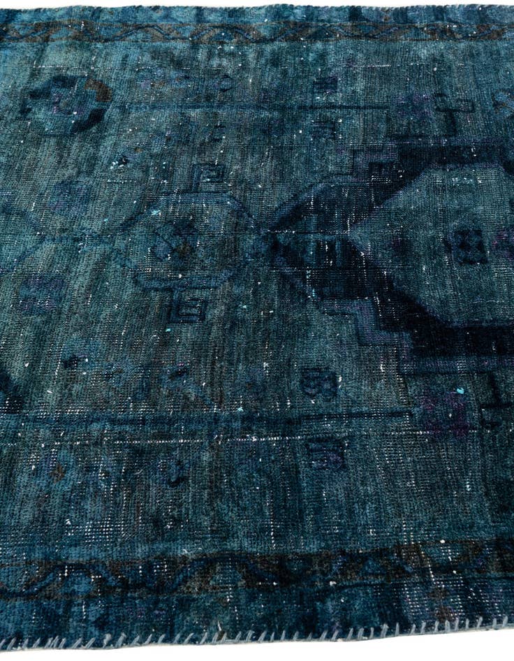 Detail image of  3' 10 x 6'  Hand Knotted Ultra Vintage Persian Wool Rug