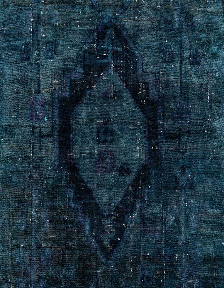 Detail image of  3' 10 x 6'  Hand Knotted Ultra Vintage Persian Wool Rug