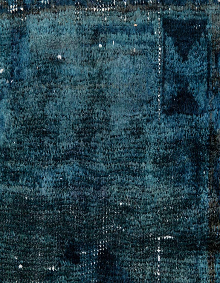 Detail image of  3' 10 x 6'  Hand Knotted Ultra Vintage Persian Wool Rug