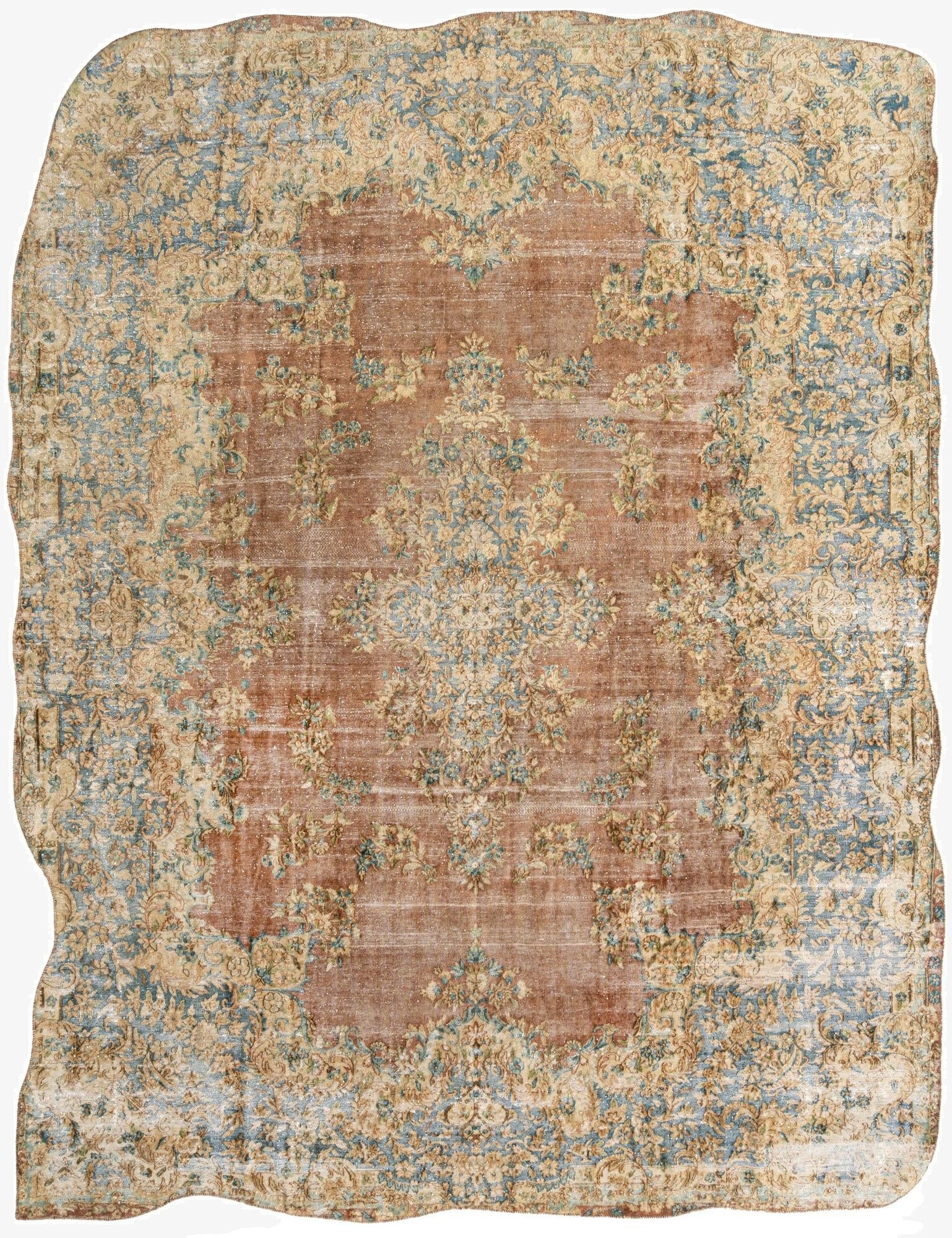  9' 2 x 12' Vintage Royal Wool Rug