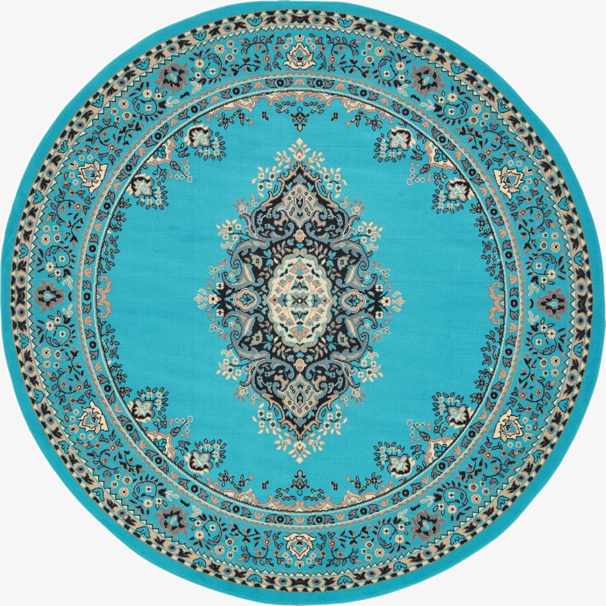  7' 10 x 7' 10 Amaya Round Rug