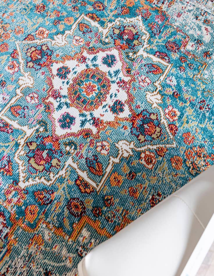 Detail image of  7' x 7' Amulet Round Rug