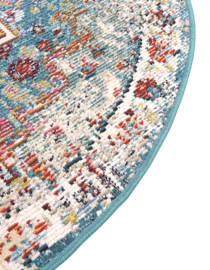 Detail image of  7' x 7' Amulet Round Rug