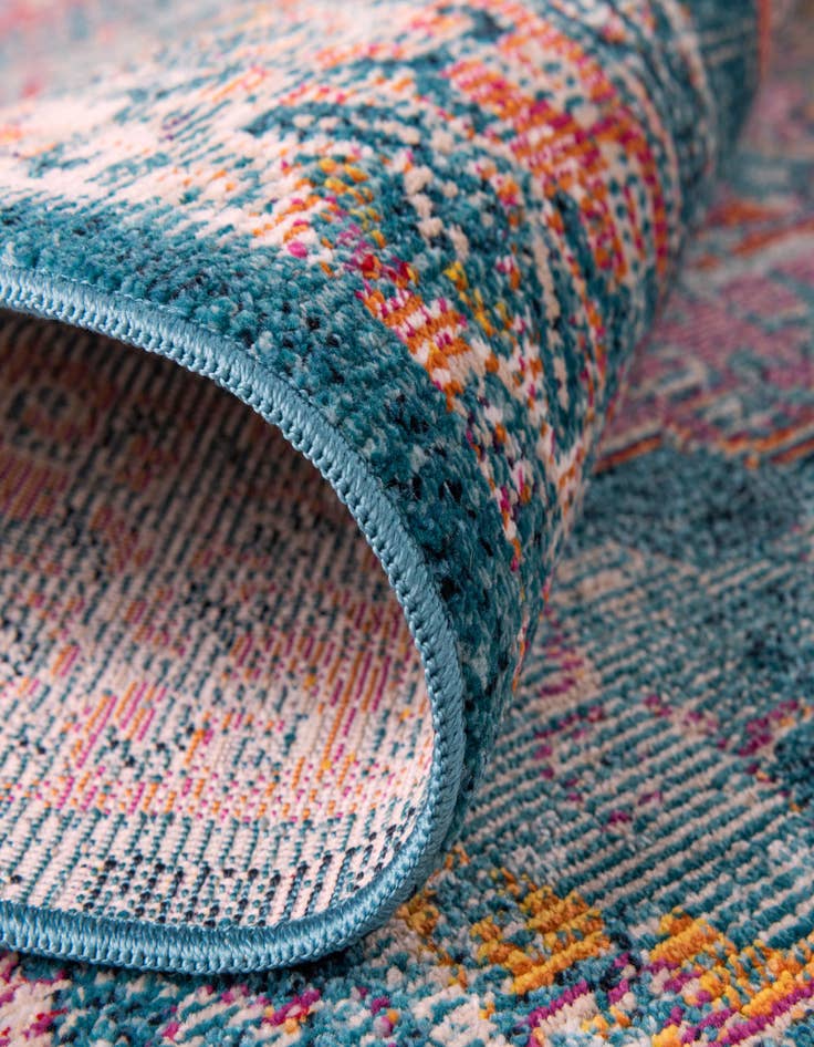 Detail image of  4' x 4' Amulet Round Rug