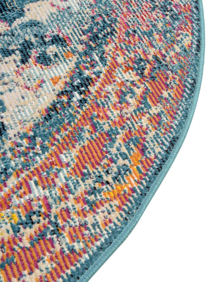 Detail image of  4' x 4' Amulet Round Rug