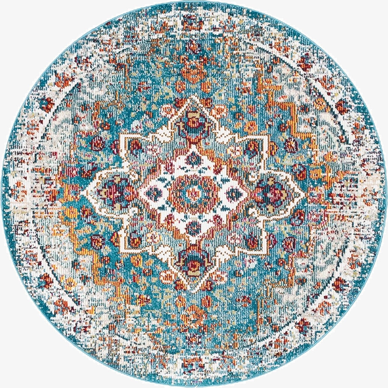  4' x 4' Amulet Round Rug