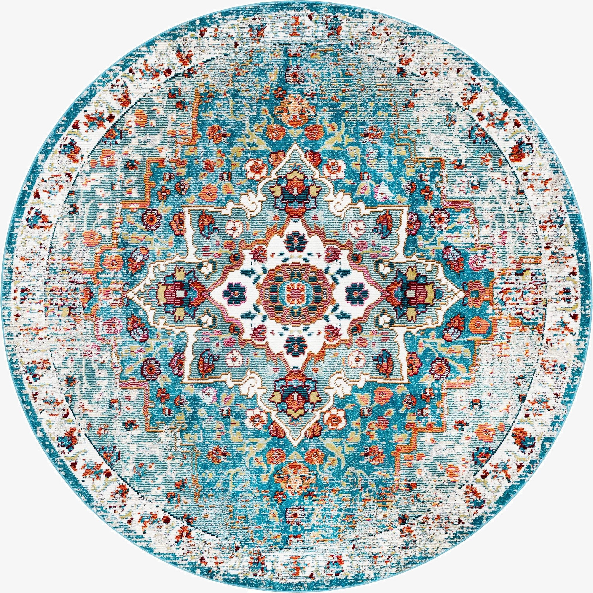  7' x 7' Amulet Round Rug