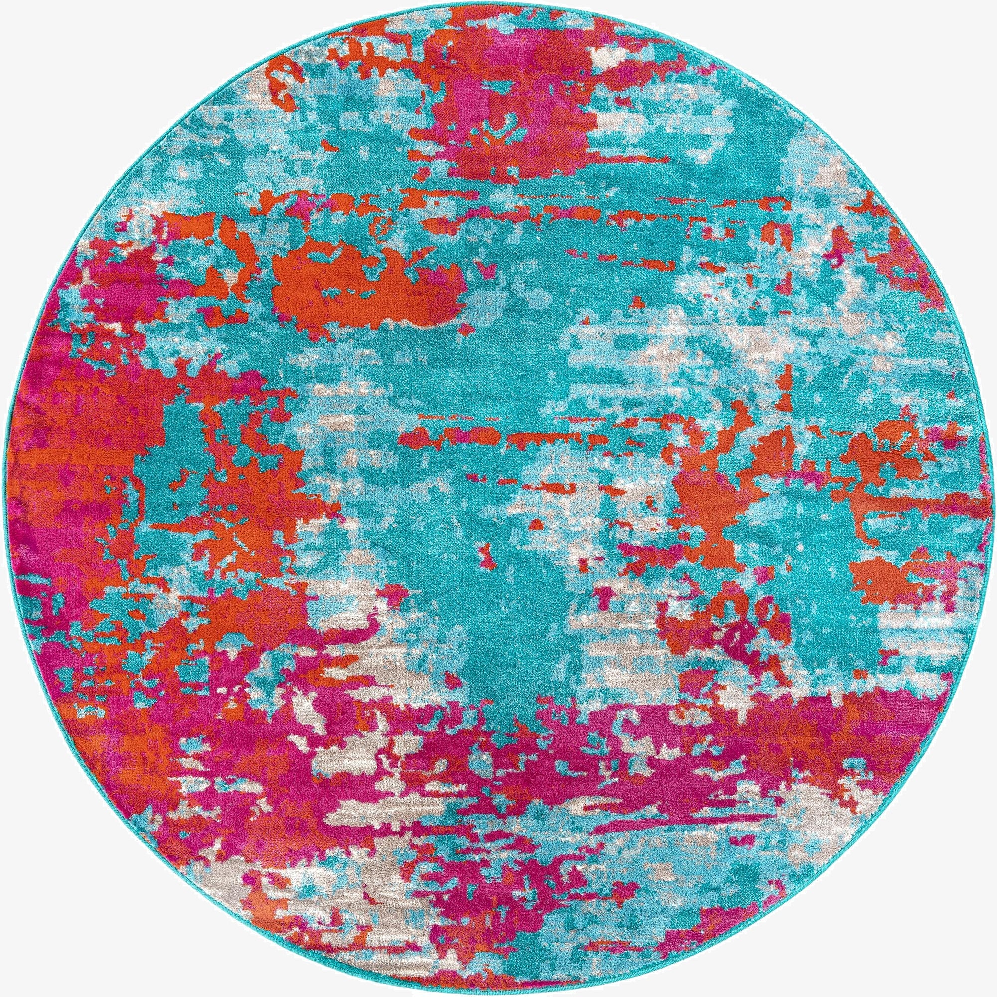  7' x 7' Azalea Round Rug