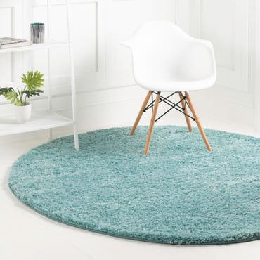 5' x 5' Everyday Shag Round Rug