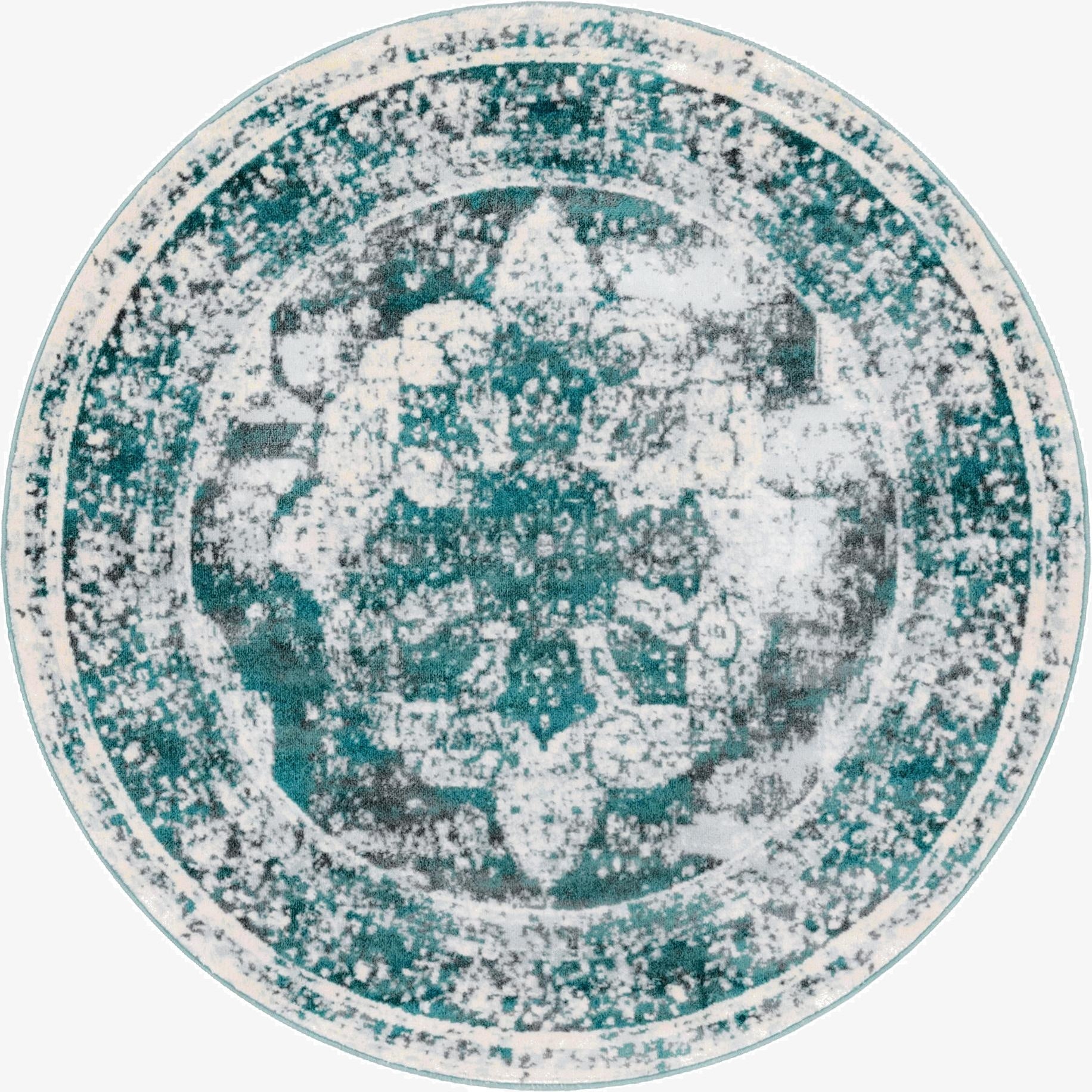  5' 3 x 5' 3 Monte Carlo Round Rug