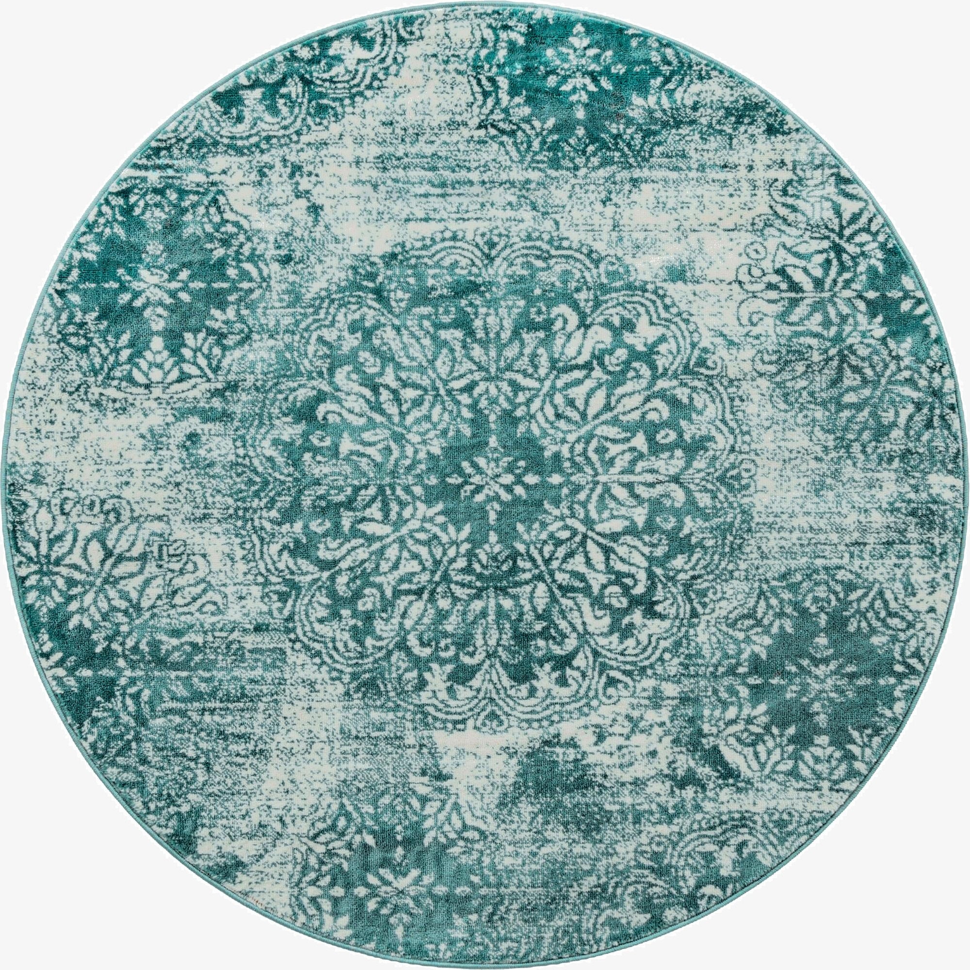  5' 3 x 5' 3 Monte Carlo Round Rug