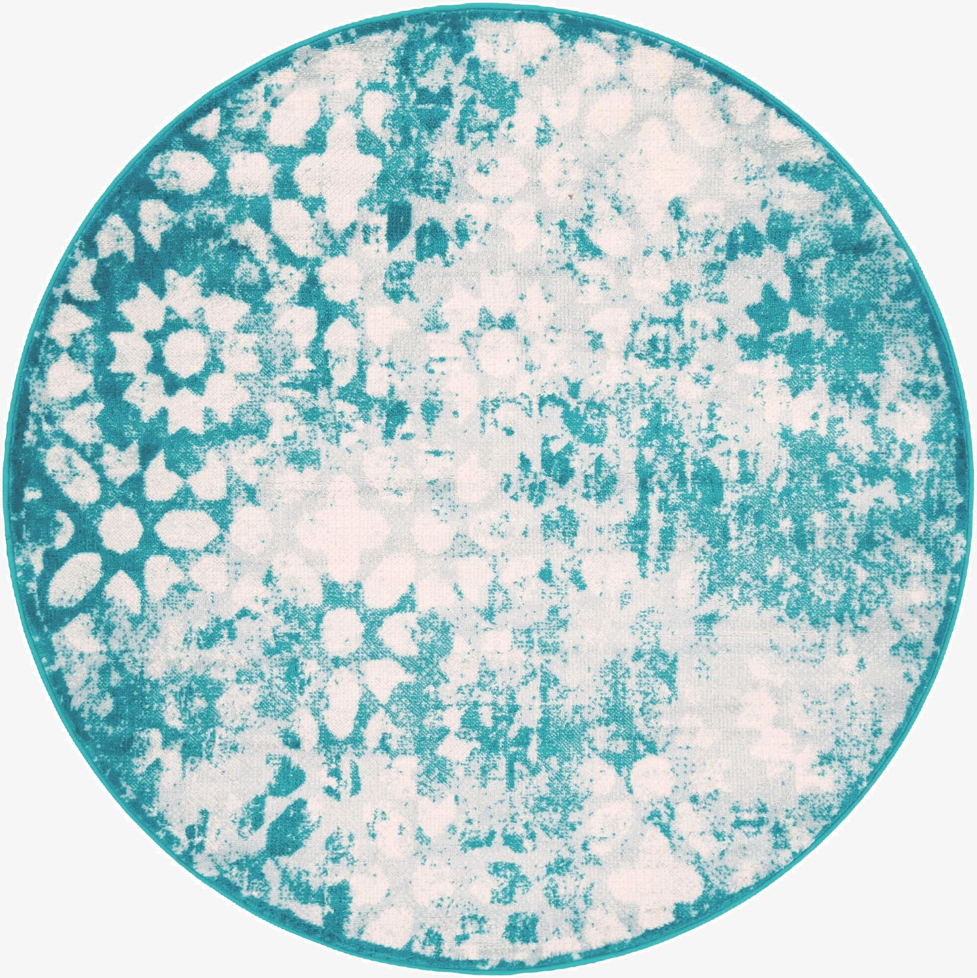  5' x 5' Monte Carlo Round Rug