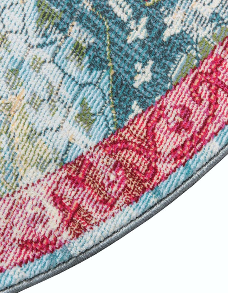 Detail image of  5' 5 x 5' 5 Santiago Round Rug