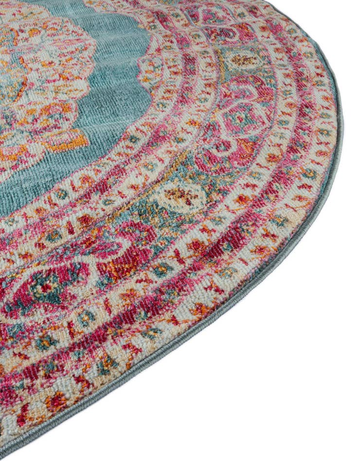 Detail image of  5' 5 x 5' 5 Santiago Round Rug