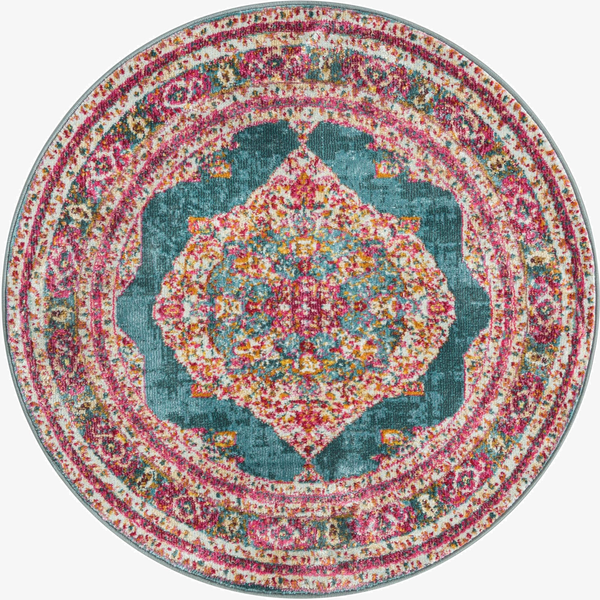  3' 3 x 3' 3 Santiago Round Rug