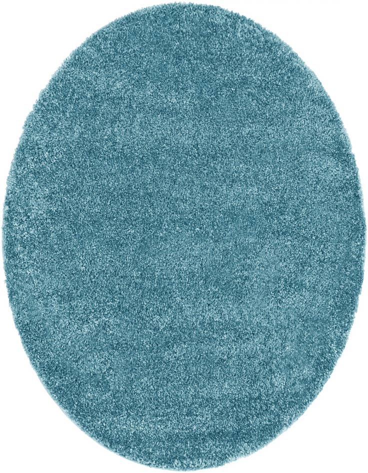Detail image of  8' x 8' Soft Solid Shag Round Rug