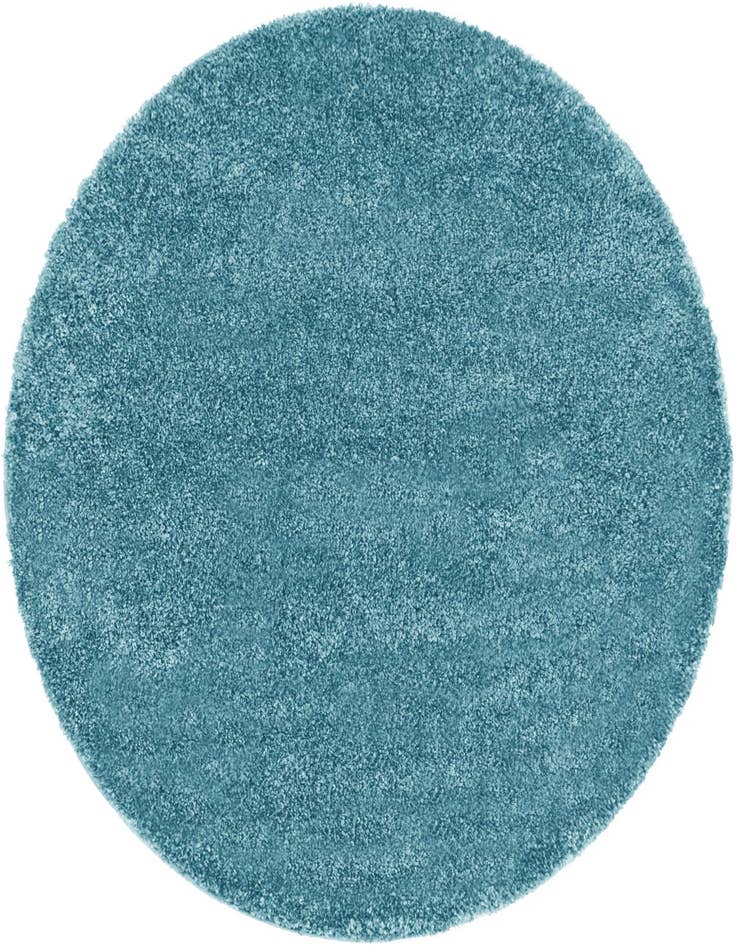Detail image of  5' x 5' Soft Solid Shag Round Rug