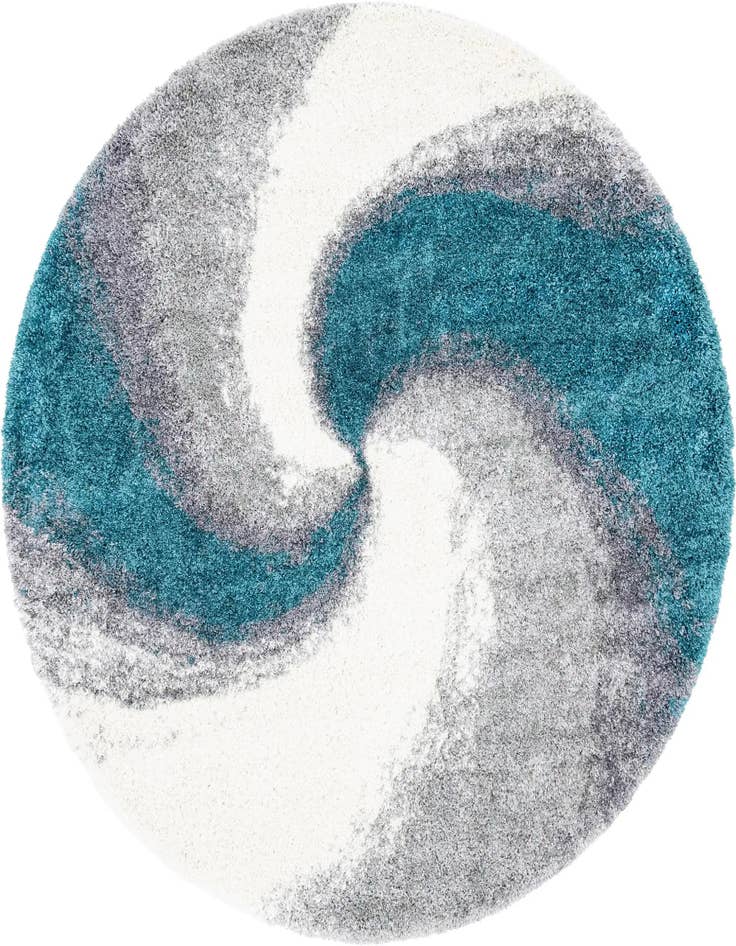 Detail image of  7' 10 x 7' 10 Soft Touch Shag Round Rug