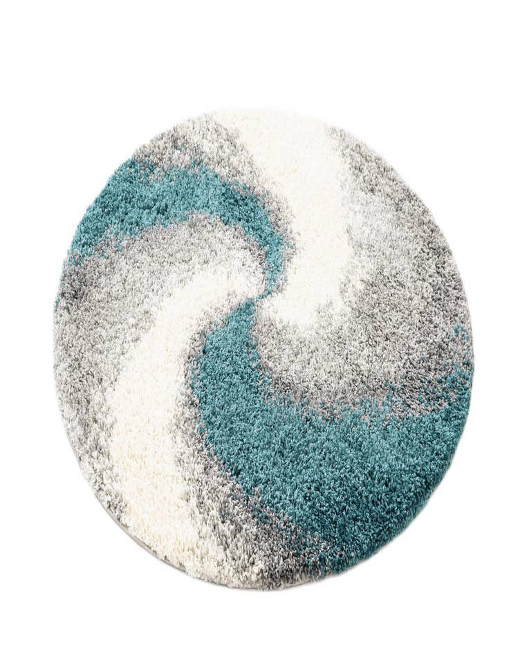 Detail image of  4' x 4' Soft Touch Shag Round Rug