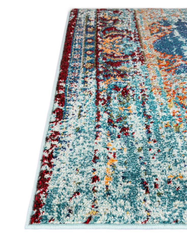 Detail image of  2' 7 x 10'  Washable Carnevale Runner Rug