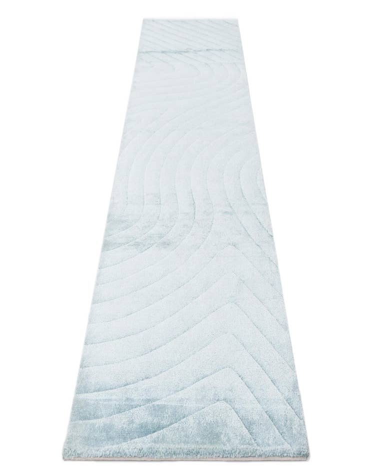 Detail image of  2' 7 x 9' 10  Hand Knotted Darya Wool Runner Rug