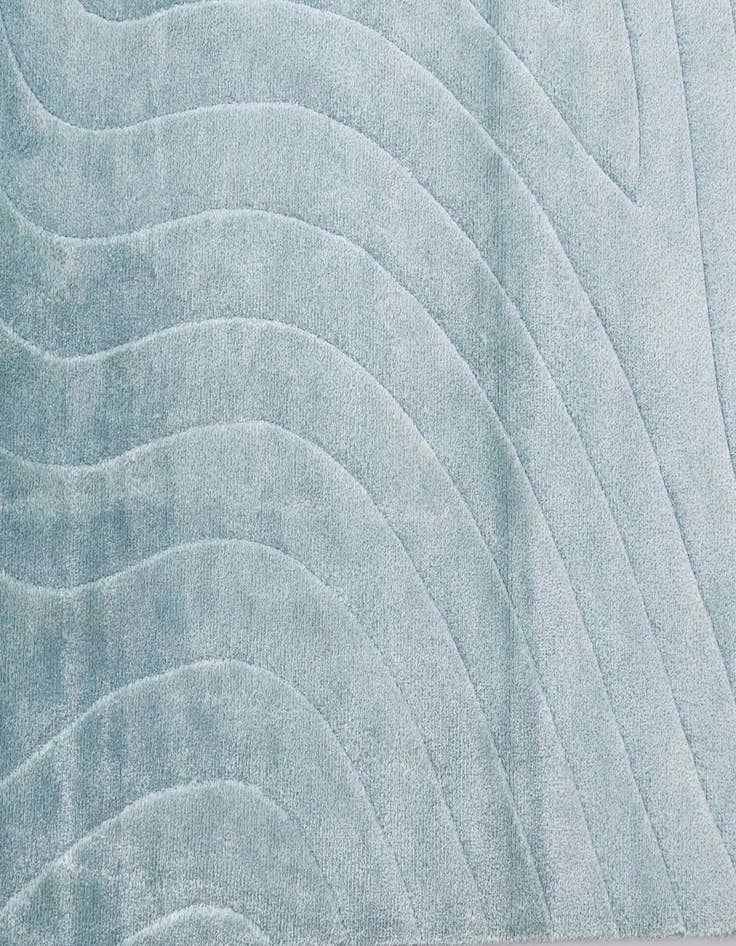 Detail image of  2' 7 x 9' 10  Hand Knotted Darya Wool Runner Rug