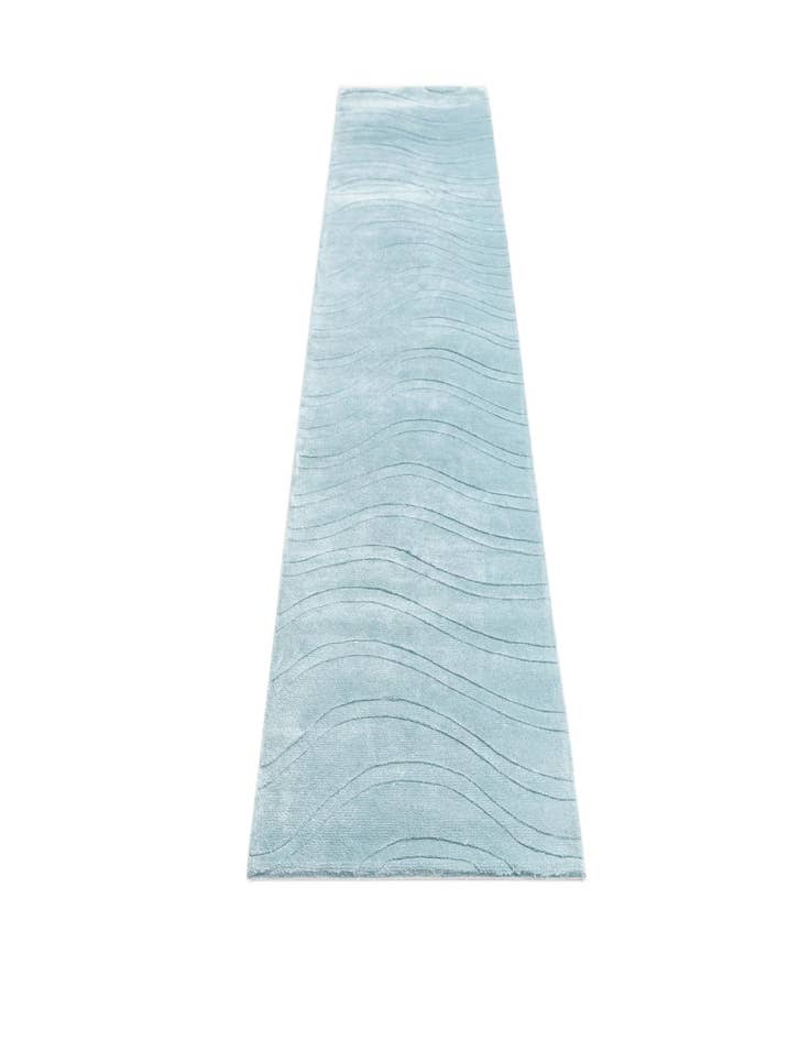 Detail image of  2' 7 x 9' 9  Hand Knotted Darya Wool Runner Rug