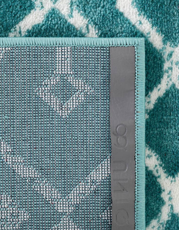 Detail image of  2' x 9' 10 Kasbah Trellis Runner Rug