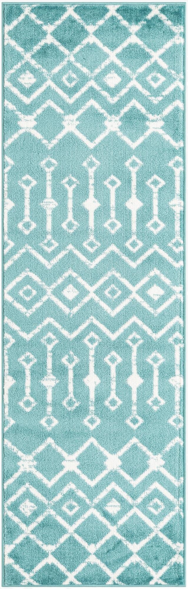  2' x 6' 7 Kasbah Trellis Runner Rug