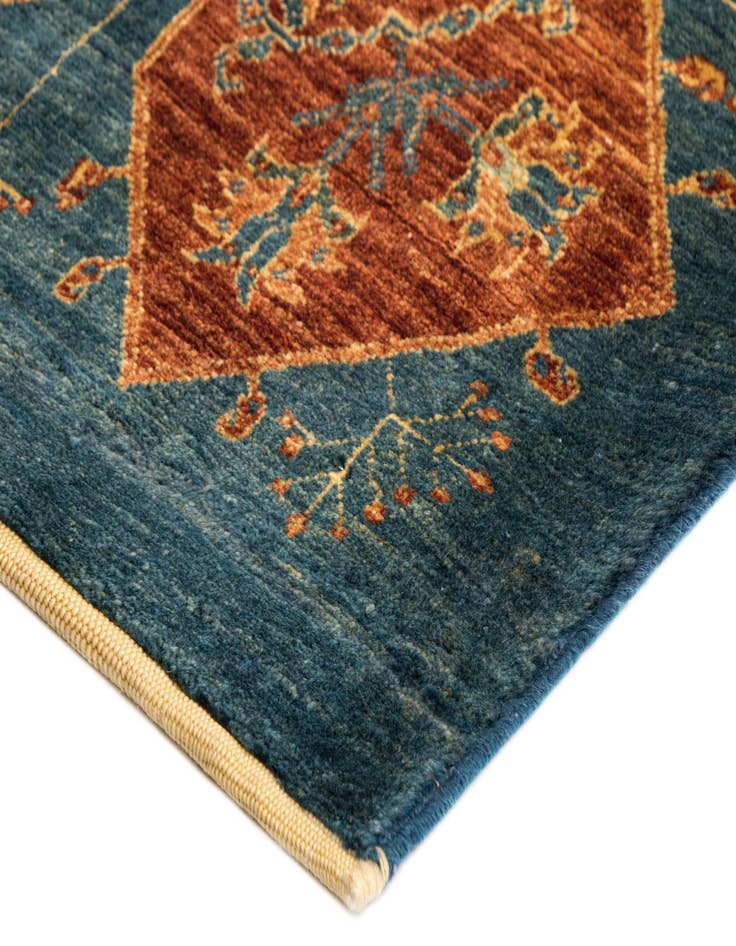 Detail image of  3' x 11' 3 Luribaft Wool Runner Rug