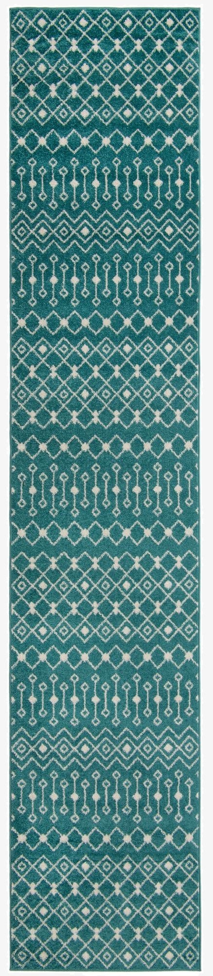  3' 3 x 16' 5 Moroccan Trellis Runner Rug