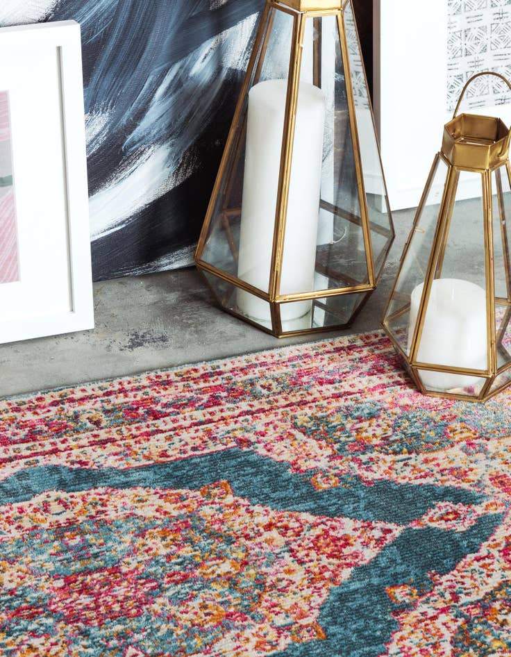 Detail image of  2' 2 x 6' Santiago Runner Rug