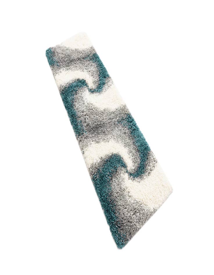 Detail image of  2' x 6' 7 Soft Touch Shag Runner Rug