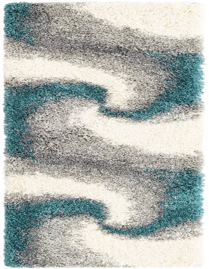 Detail image of  2' x 6' 7 Soft Touch Shag Runner Rug