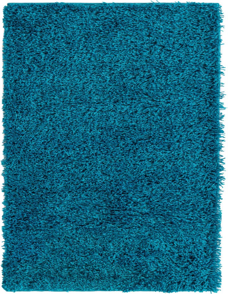 Detail image of  2' x 4' Solid Shag Runner Rug