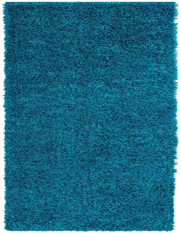 Primary image  2' x 7' Solid Shag Runner Rug