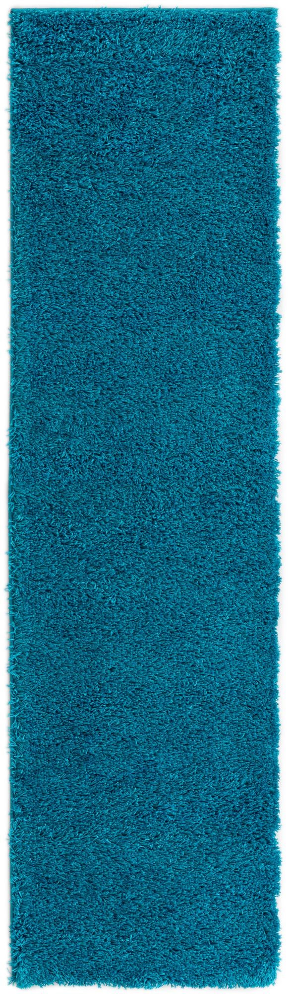 Primary image  2' x 8' Solid Shag Runner Rug