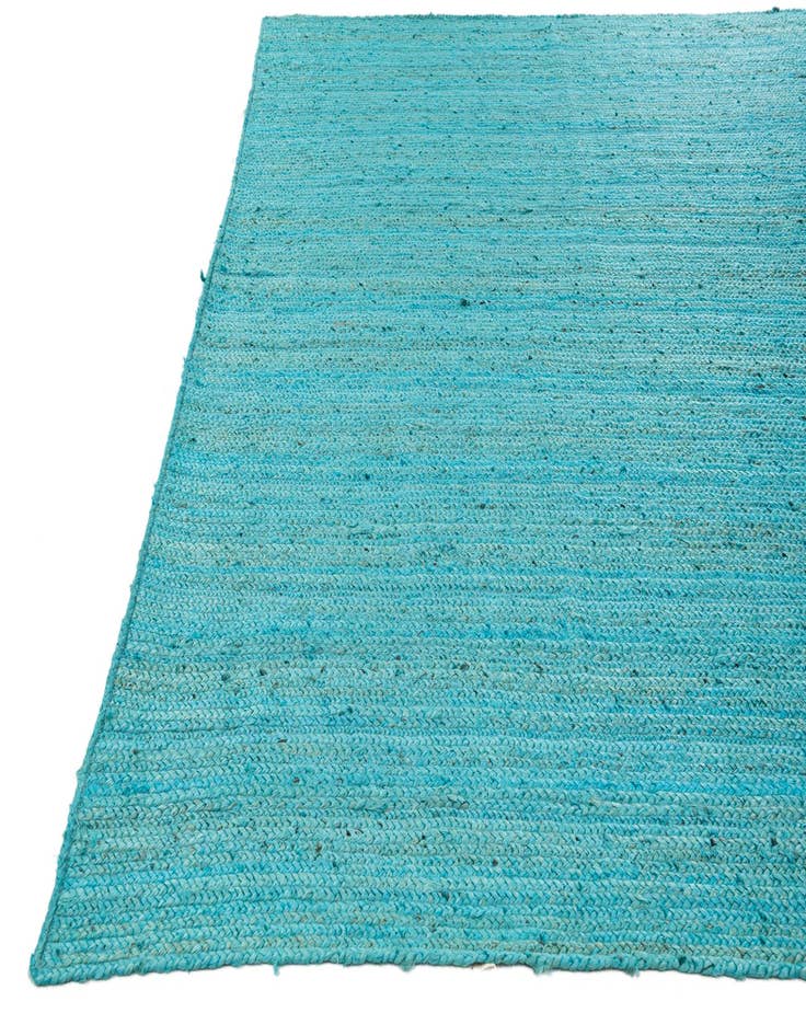 Detail image of  9' 2 x 9' 2  Hand Braided Jute Square Rug