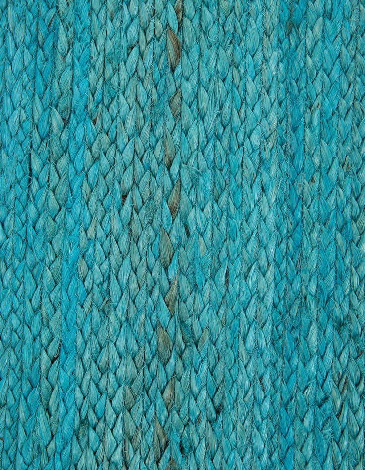 Detail image of  9' 2 x 9' 2  Hand Braided Jute Square Rug