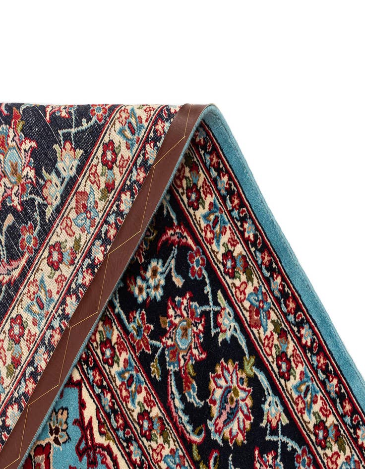 Detail image of  6' 6 x 6' 8 Ghom Wool Square Rug