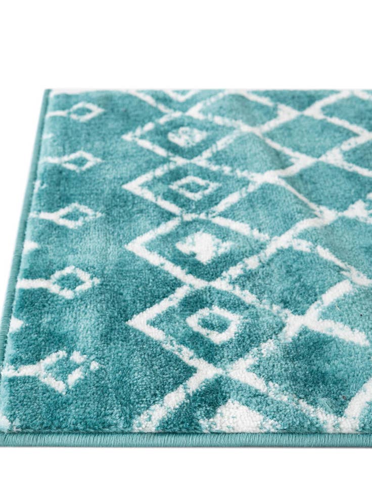 Detail image of  7' 10 x 7' 10 Kasbah Trellis Square Rug