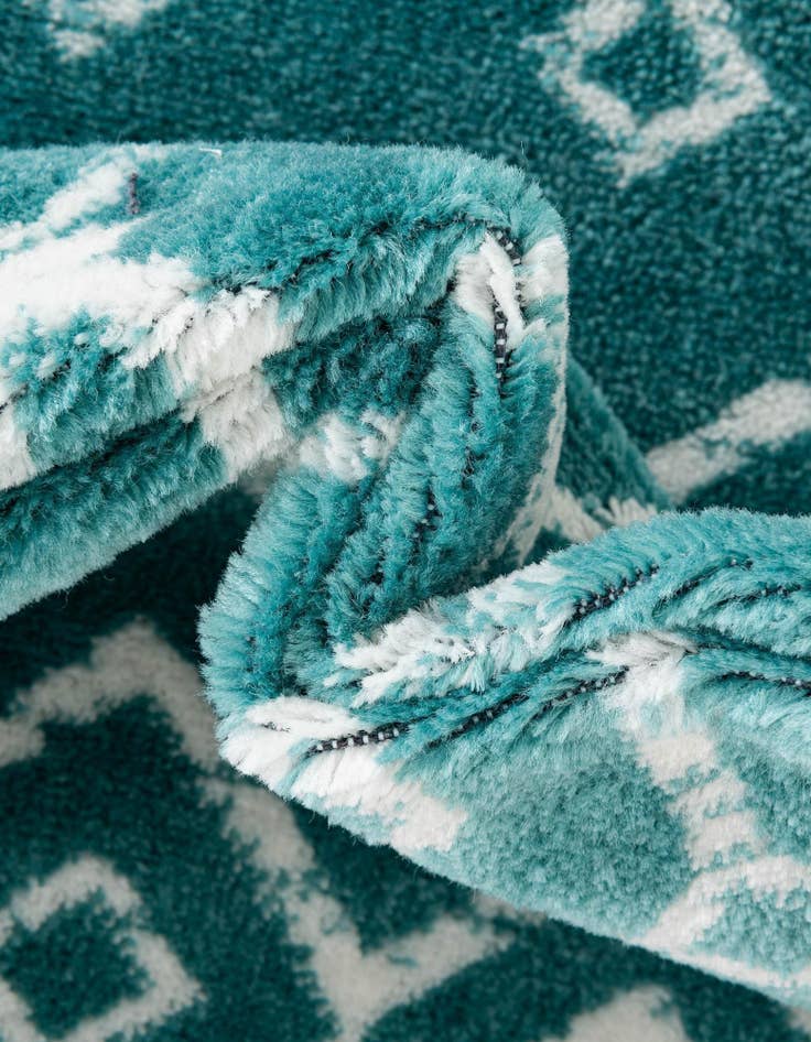 Detail image of  7' 10 x 7' 10 Kasbah Trellis Square Rug