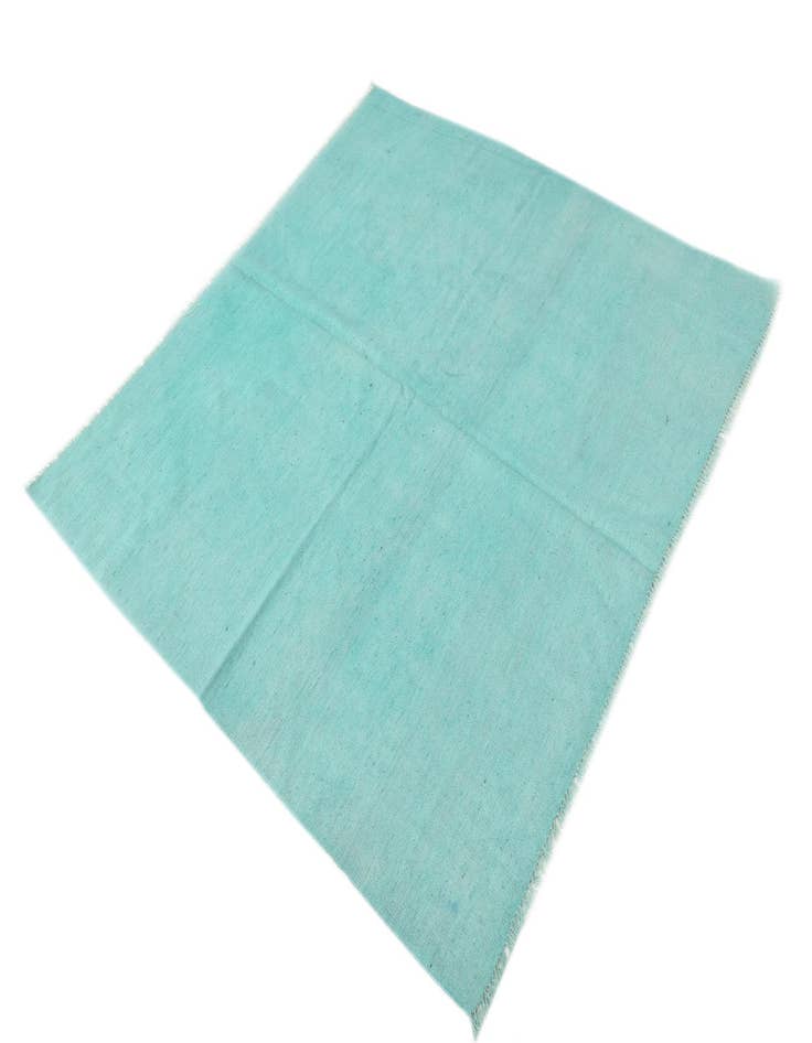 Detail image of  5' 6 x 5' 6  Hand Woven Kilim Modern Wool Square Rug