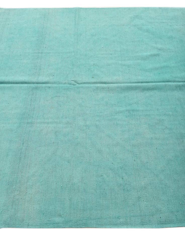 Detail image of  5' 6 x 5' 6  Hand Woven Kilim Modern Wool Square Rug