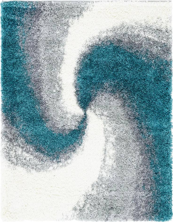 Detail image of  5' x 5' Soft Touch Shag Square Rug