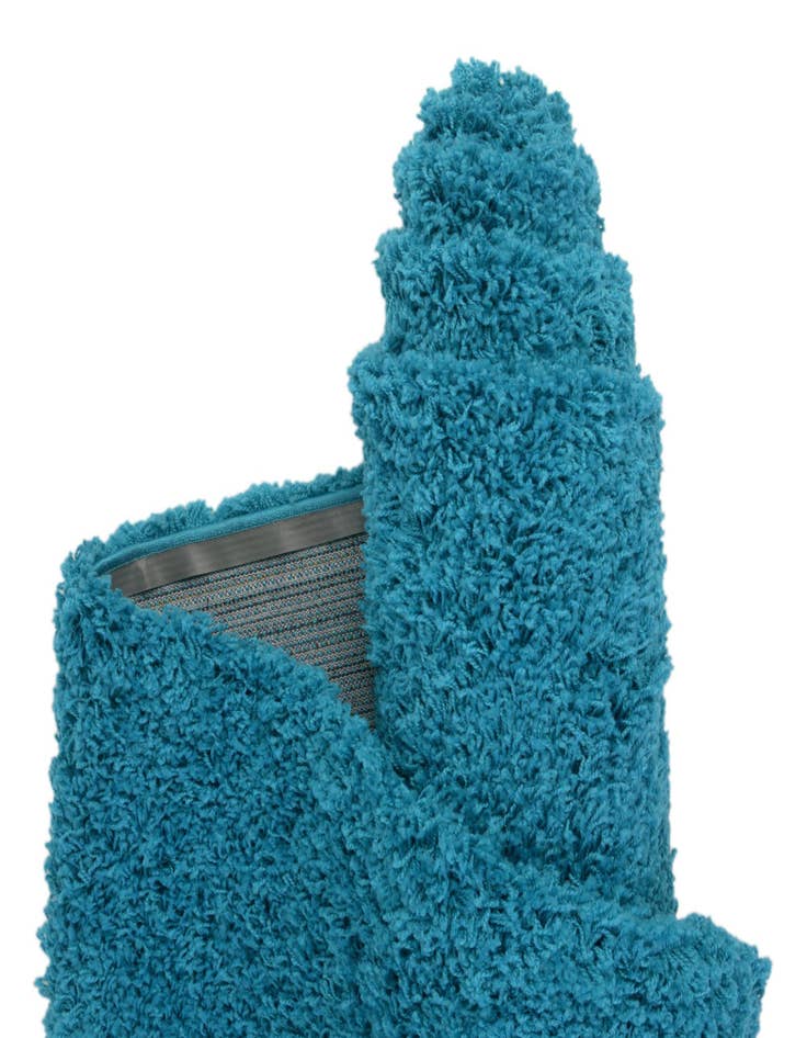 Detail image of  7' 10 x 7' 10 Solid Shag Square Rug